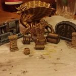 Diorama i prosess - Skattens vokter